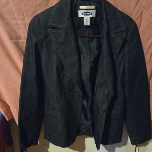 Old Navy Women's Dark Gray Blazer
